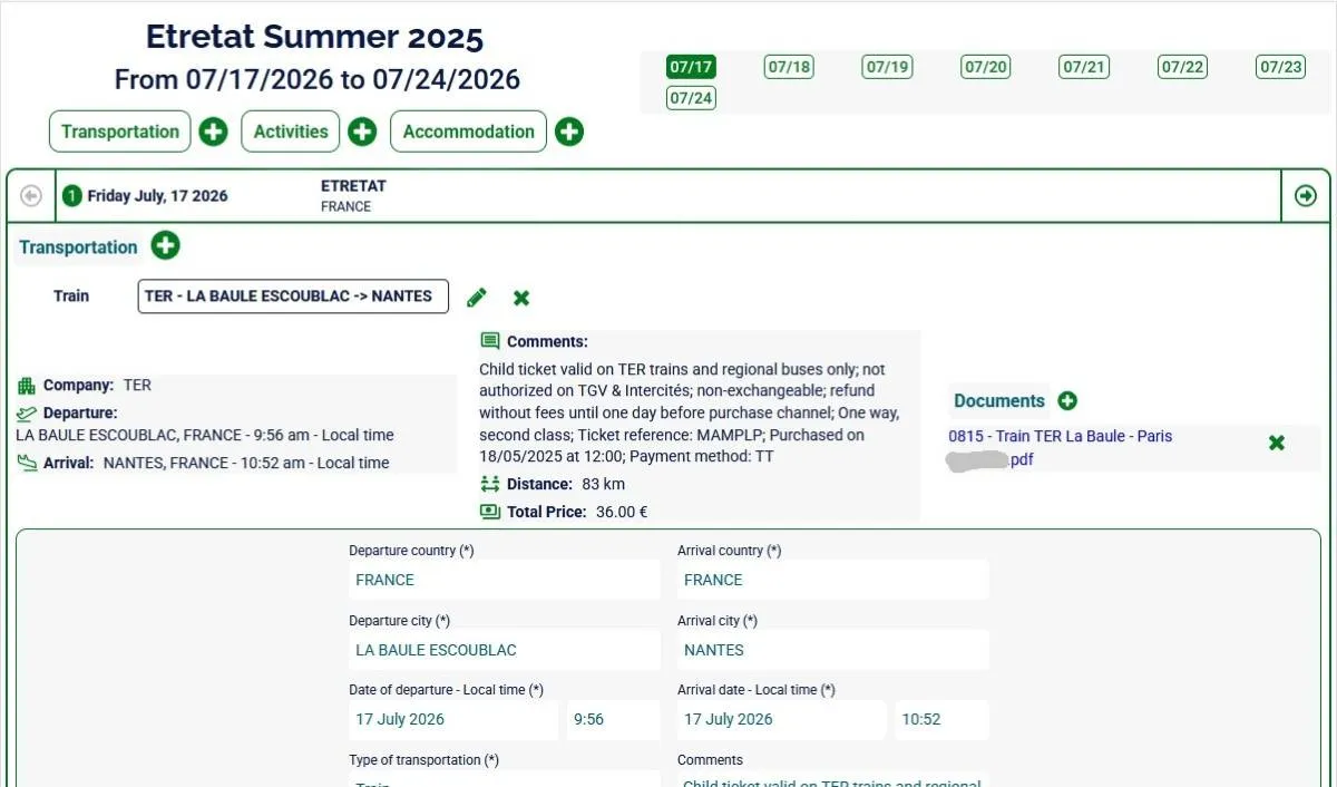 Easy modification of extracted information